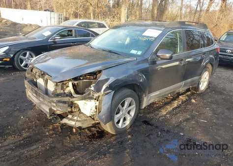 2013 Subaru Outback 2.5I Premium from USA, damaged, VIN 4S4BRBCC5D3203515
